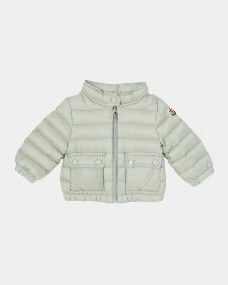 Girl's Lans Short Down Jacket, Size 6M-3 by MONCLER