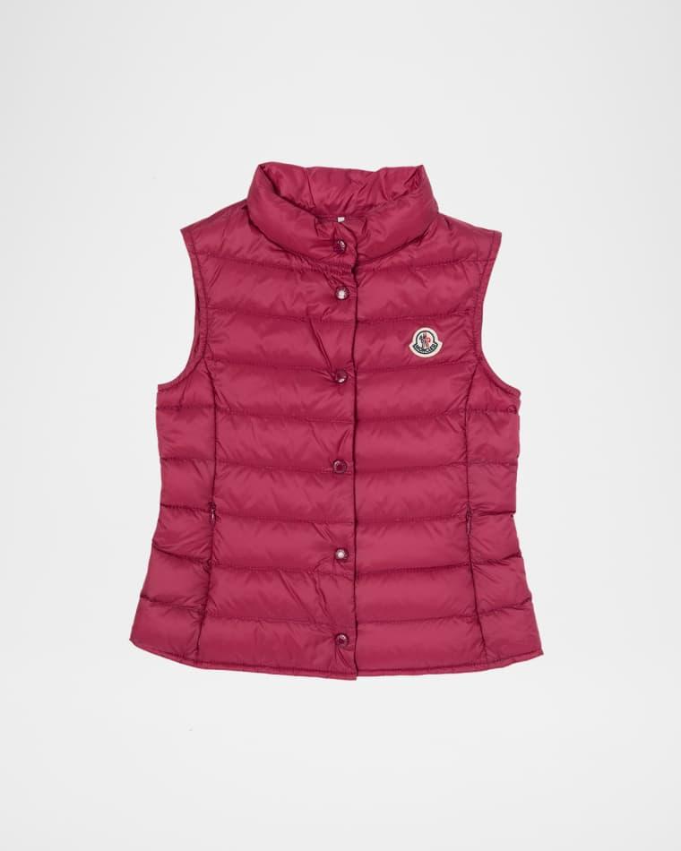 Girl's Liane Down Vest, Size 4-6 by MONCLER