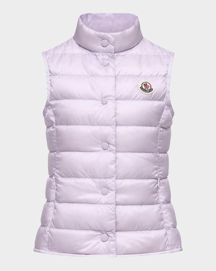 Girl's Liane Packable Down Vest, Size 8-10 by MONCLER