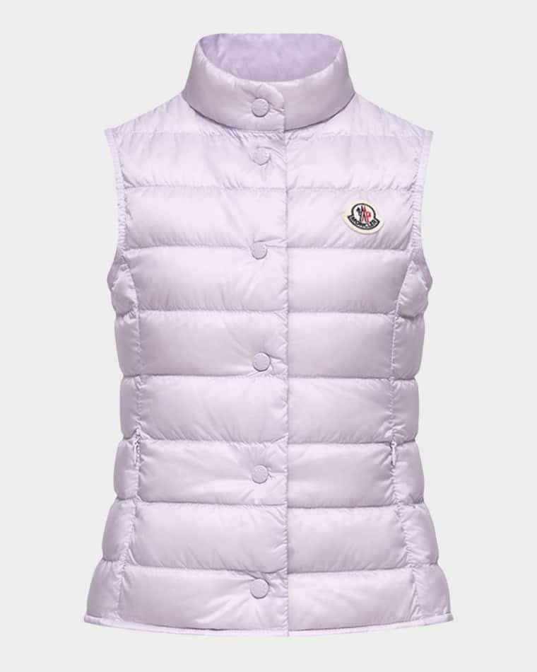 Girl's Liane Packable Down Vest, Size 8-14 by MONCLER