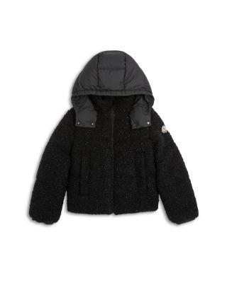 Girls' Zambaga Teddy Hooded Jacket - Big Kid by MONCLER