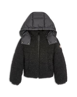 Girls' Zambaga Teddy Hooded Jacket - Little Kid by MONCLER