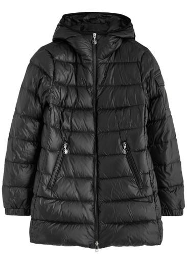 Glements hoodied quilted shell jacket by MONCLER