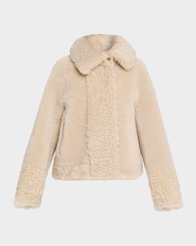 Gobain Shearling Jacket by MONCLER