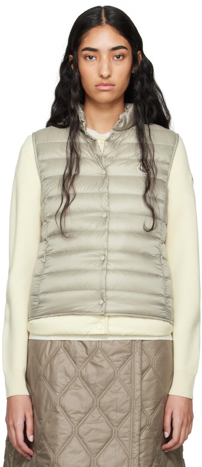 Gray Liane Down Vest by MONCLER