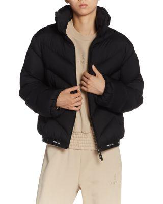 Grignan Logo Tape Puffer Jacket by MONCLER