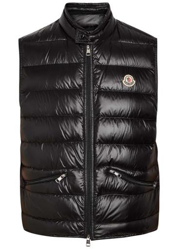 Gui padded nylon gilet by MONCLER