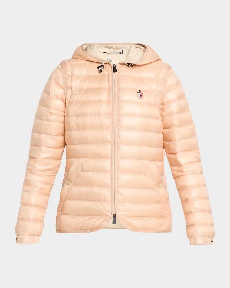 Gumiane Hooded Down Vest by MONCLER