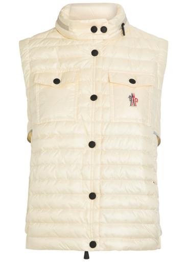 Gumiane padded shell gilet by MONCLER