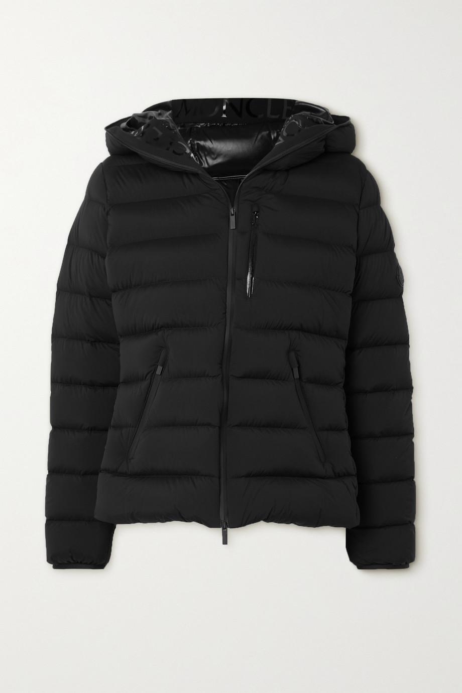 Herbe hoodied quilted shell down jacket by MONCLER