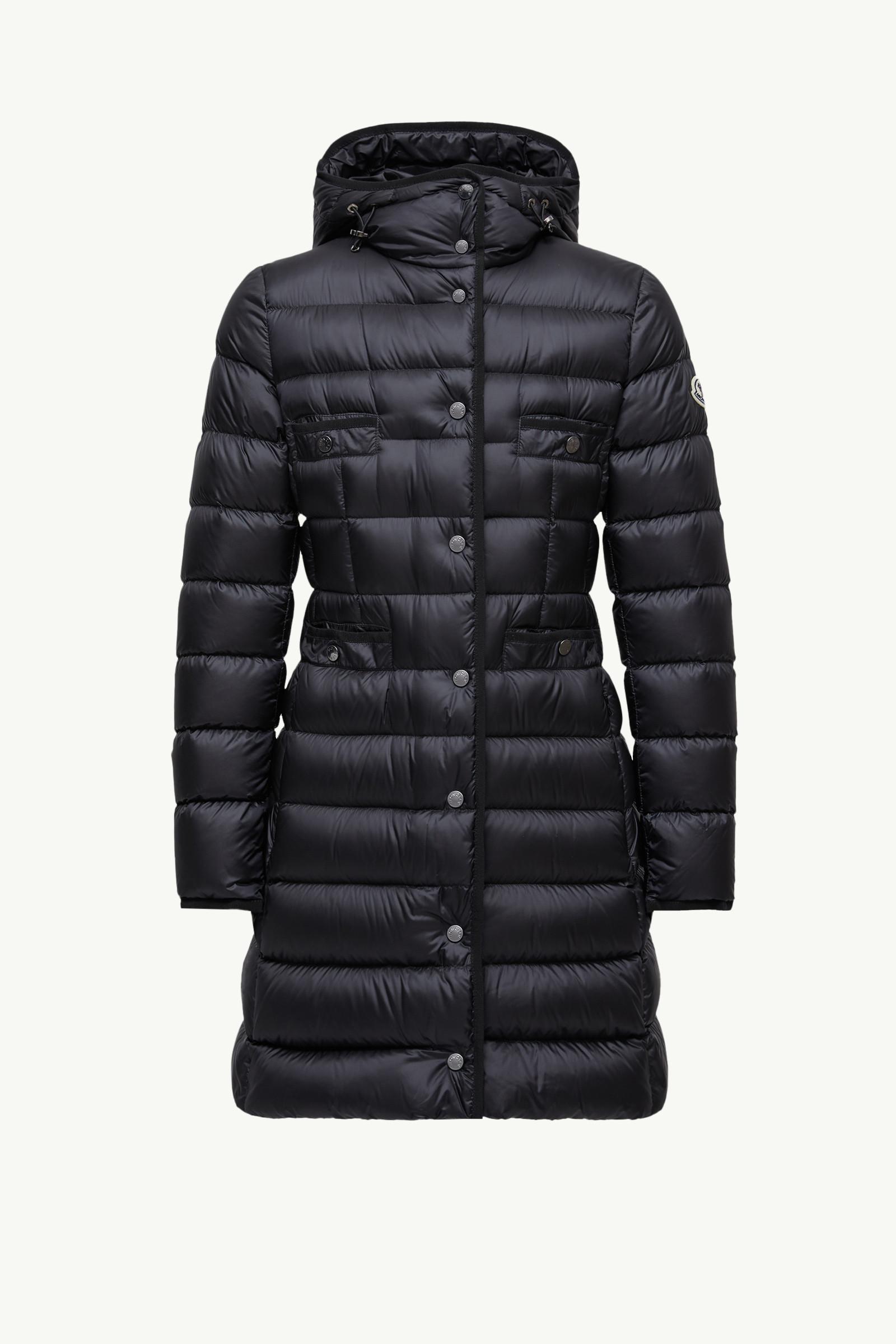 Hirma Hooded Long Down Jacket by MONCLER