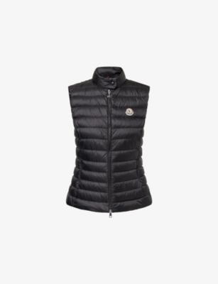 Igens Cinched-Waist Shell-Down Vest by MONCLER