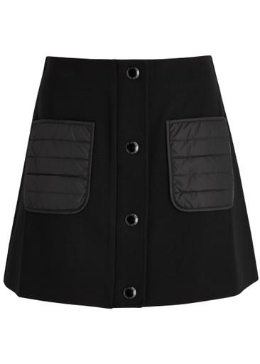 Jersey mini skirt by MONCLER