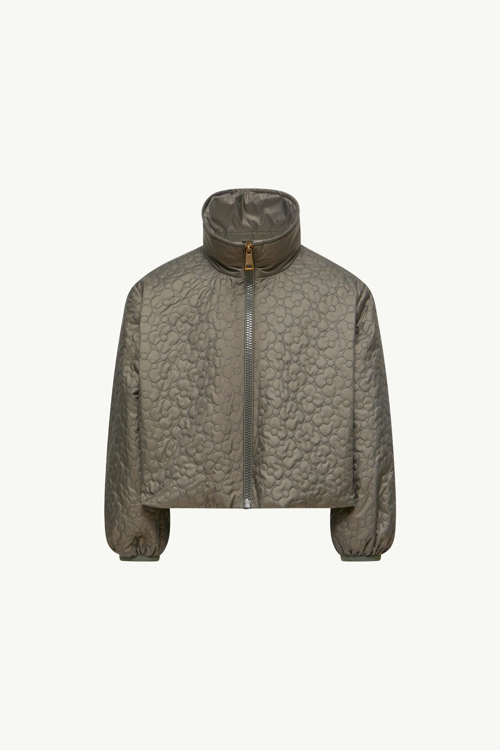 Kamelya Floral-Quilted Padded Jacket by MONCLER