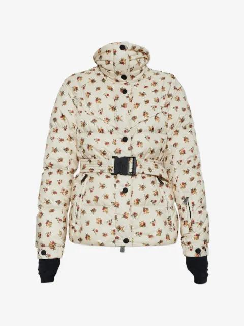 Karshi floral-print ski jacket by MONCLER