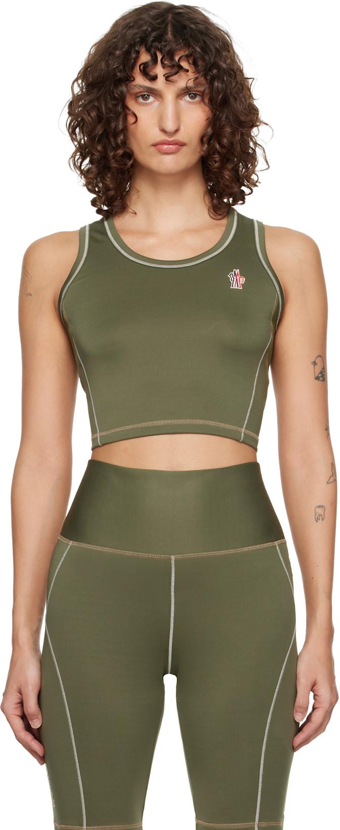 Khaki Polartec Sport Top by MONCLER
