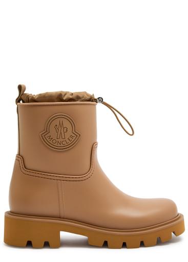 Kickstream rubber wellington ankle boots by MONCLER