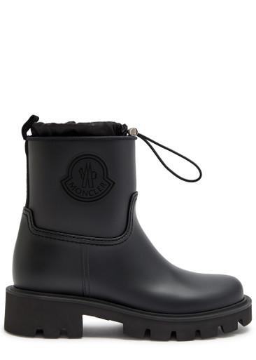 Kickstream rubber wellington ankle boots by MONCLER