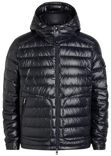 Lauros detachable-hood padded shell jacket by MONCLER
