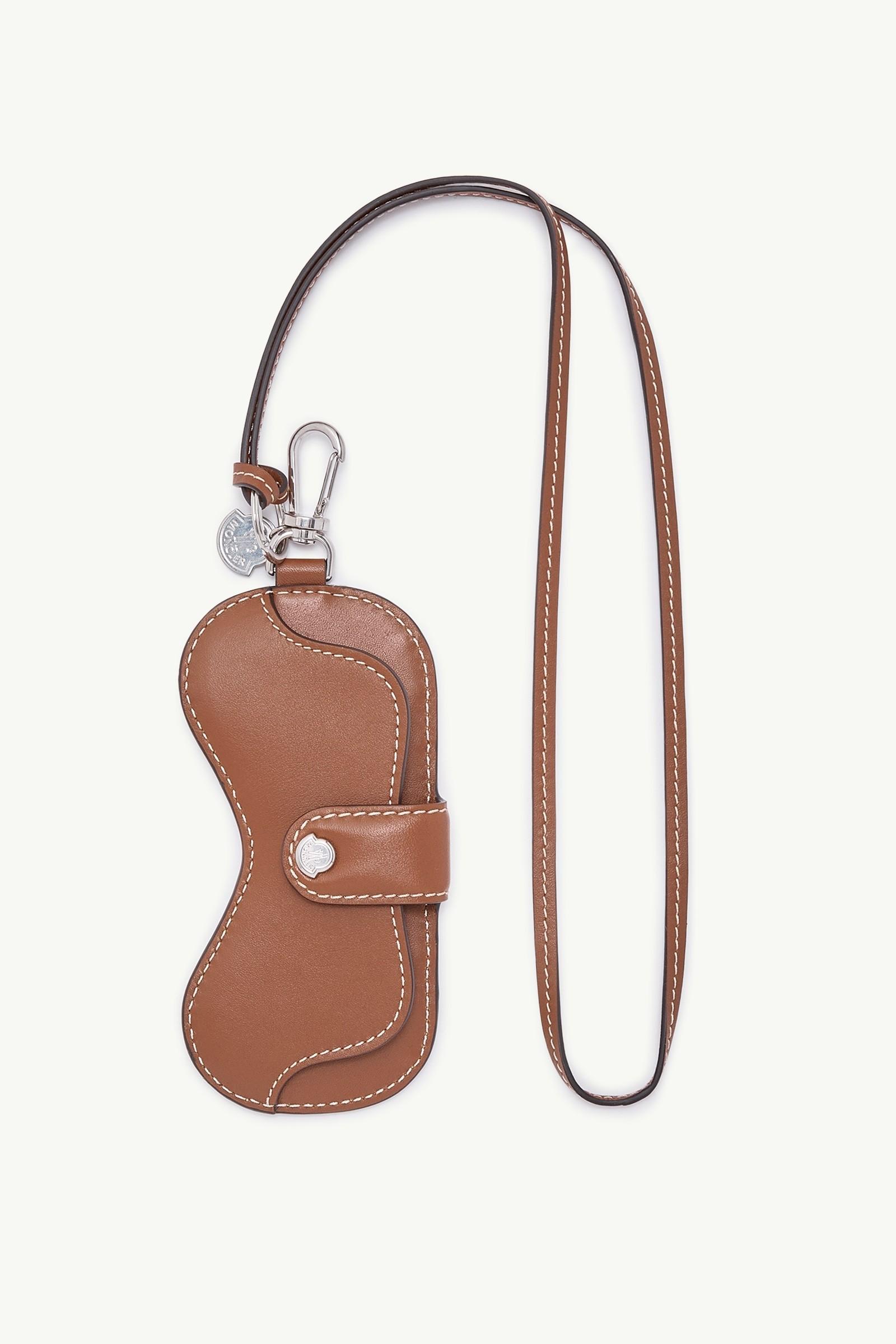 Leather Quilted Glasses Case by MONCLER