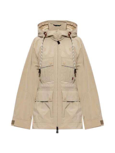 Lerozel multi-pocket hoodied coat by MONCLER