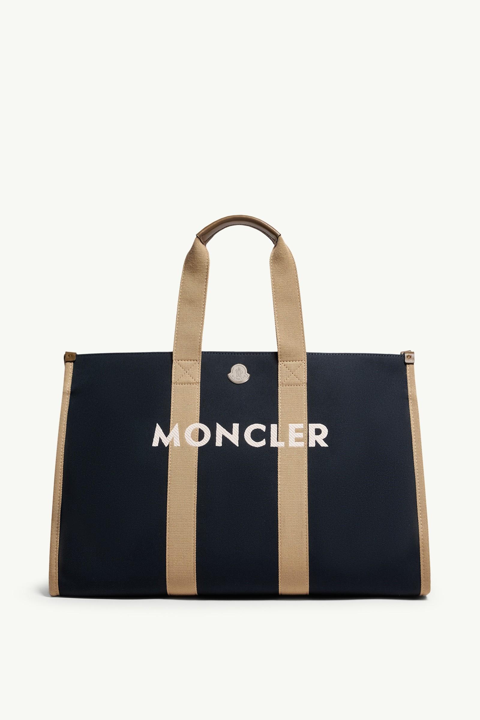 Logo Canvas Tote Bag by MONCLER