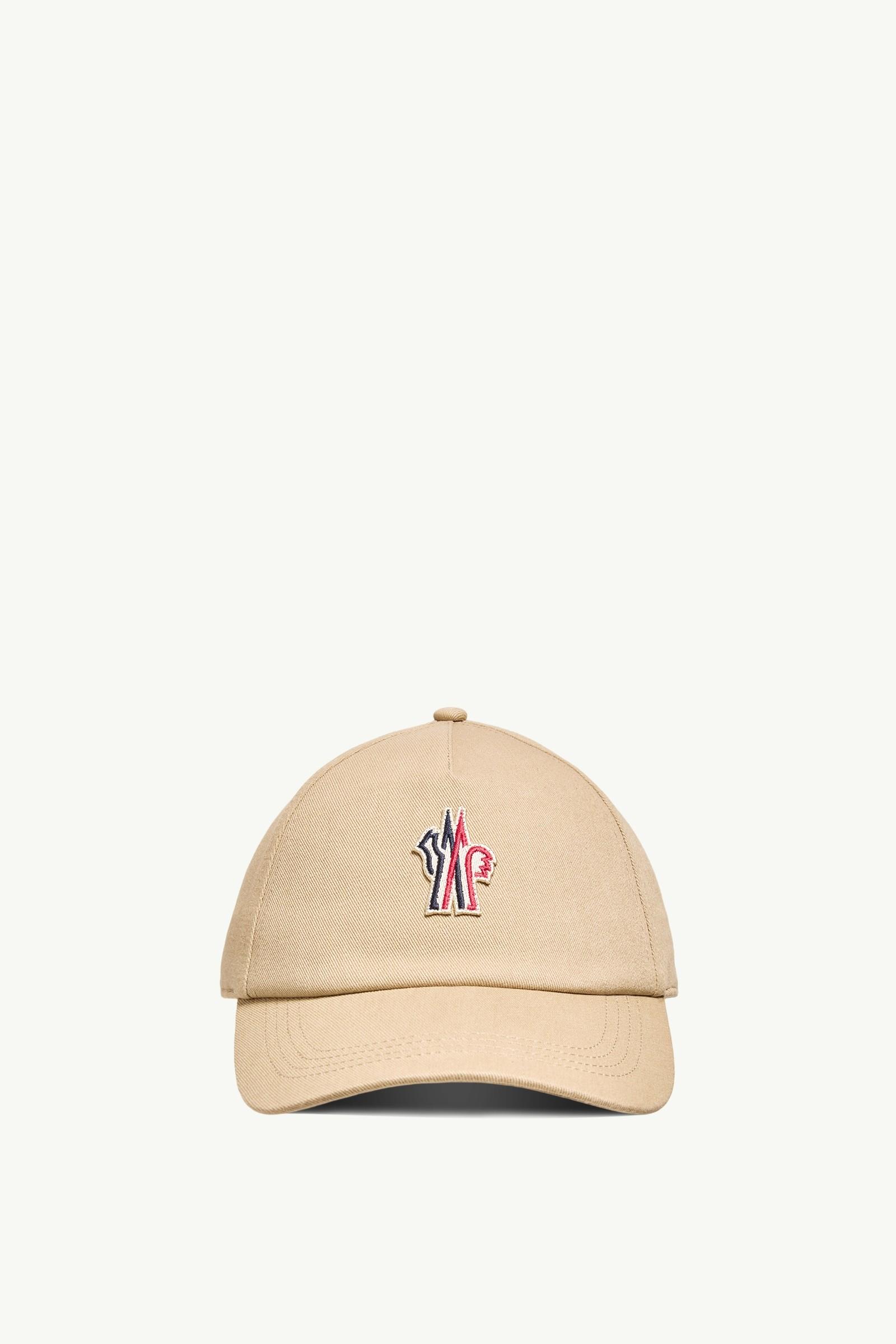Logo Cotton Baseball Cap by MONCLER