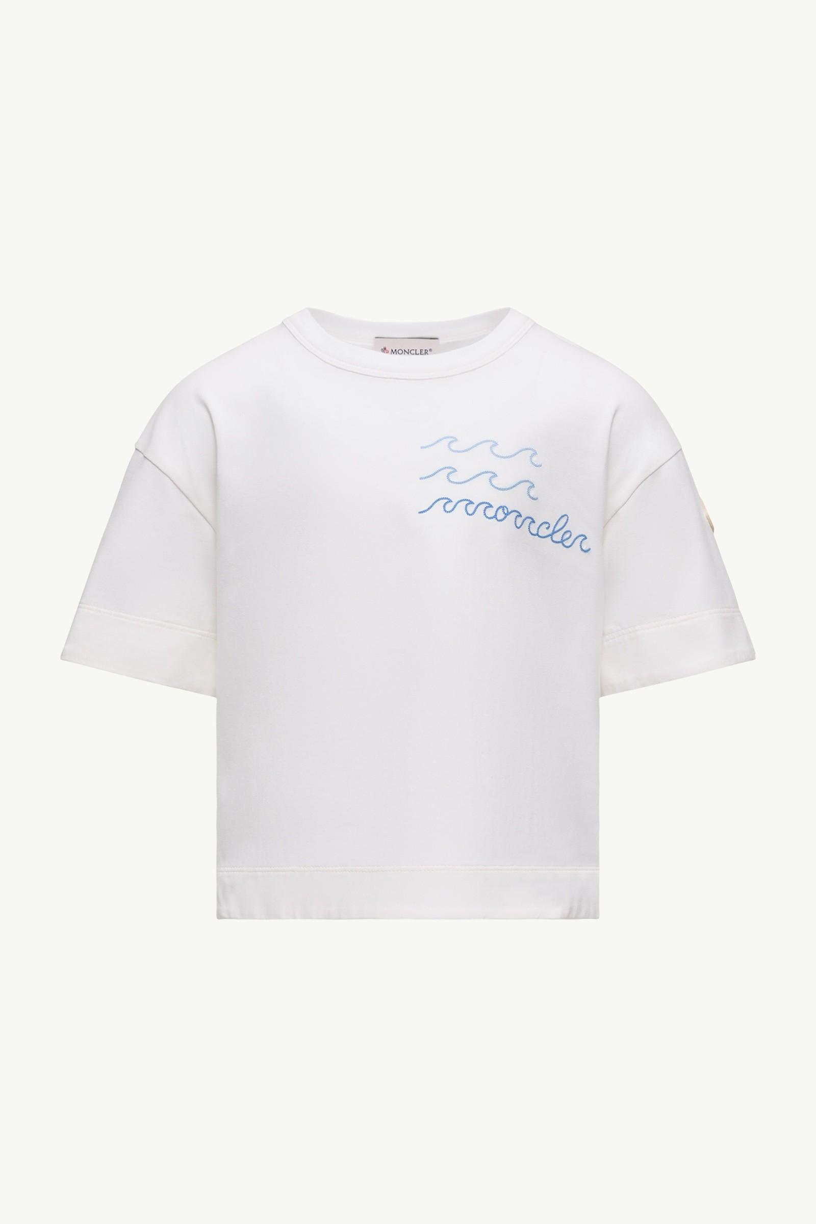Logo Cotton Jersey T-Shirt by MONCLER