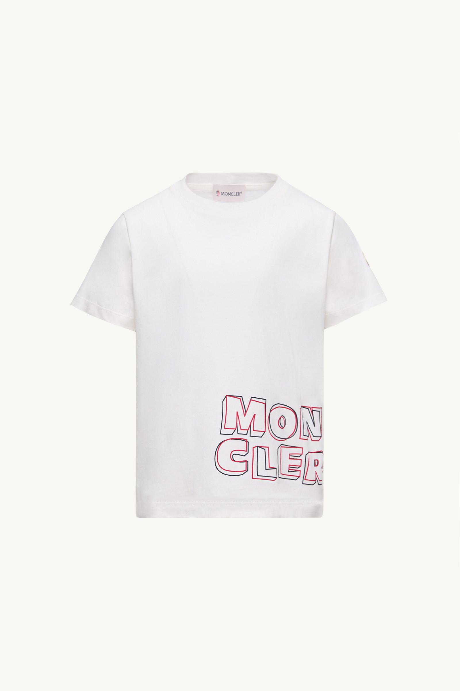 Logo Cotton T-Shirt by MONCLER