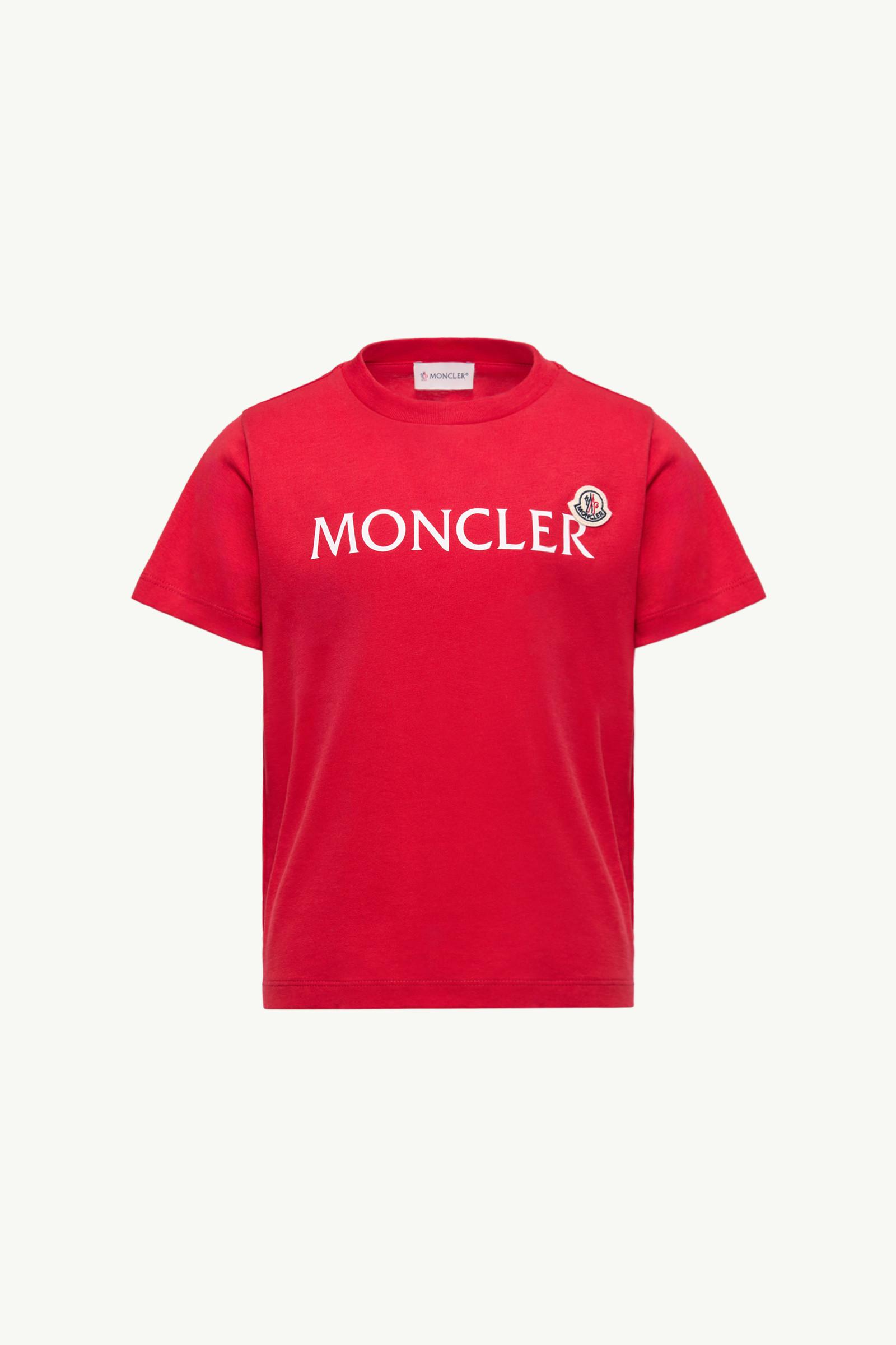 Logo Cotton T-Shirt by MONCLER
