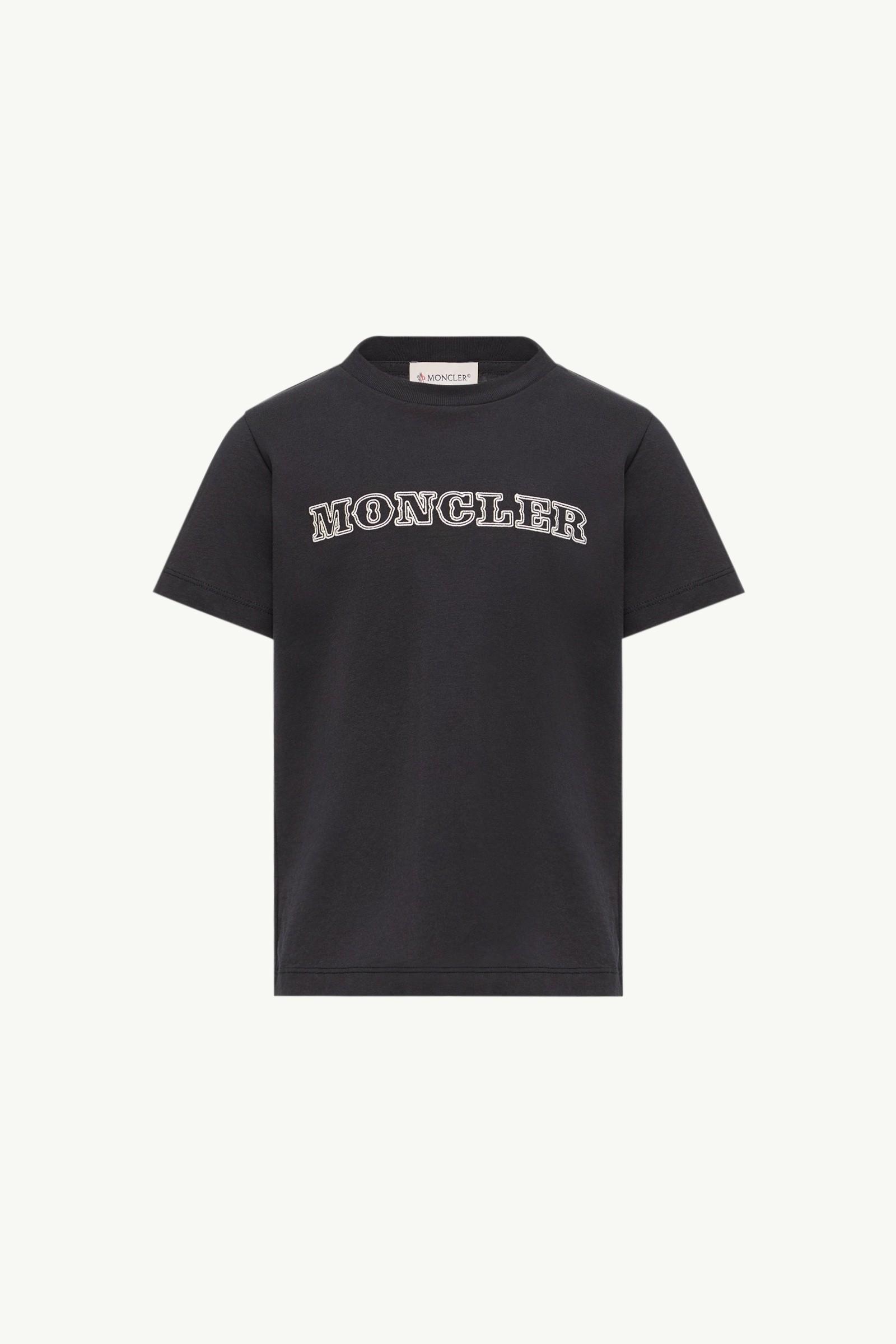Logo Cotton T-Shirt by MONCLER