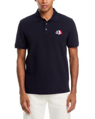 Logo Patch Polo Shirt by MONCLER