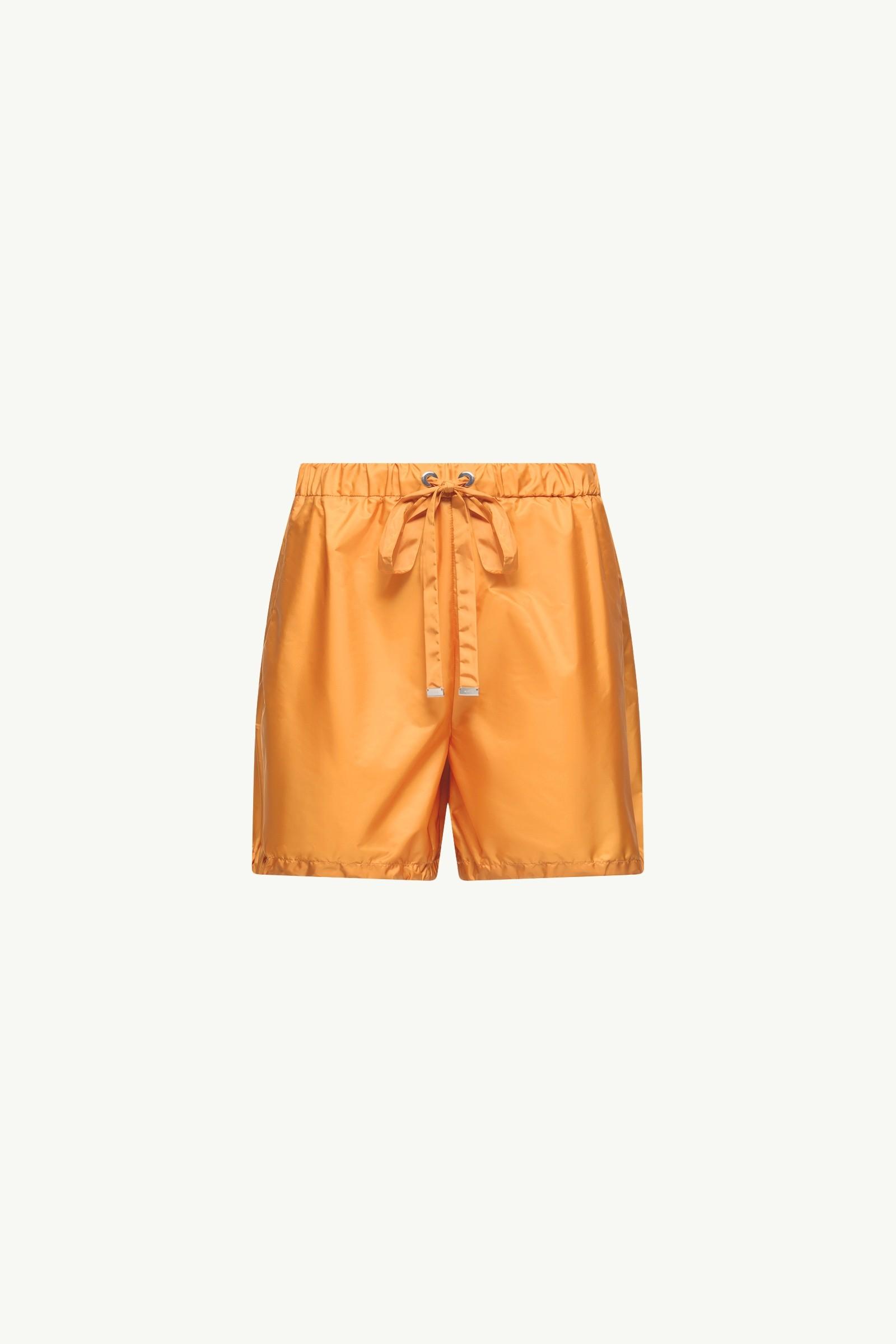 Logo Patch Taffeta Shorts by MONCLER