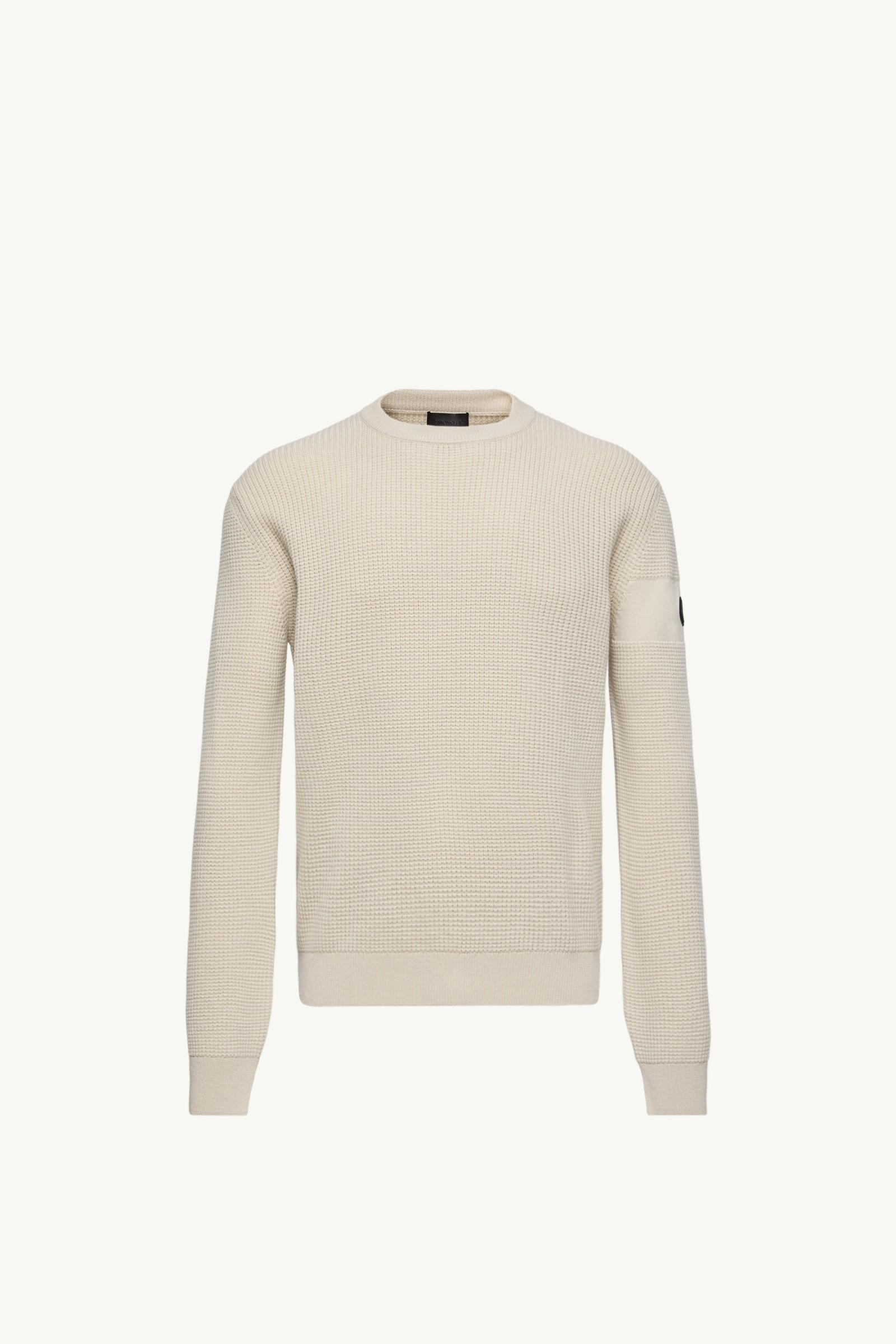 Logo Wool Sweater by MONCLER