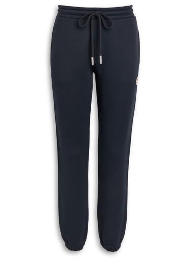 Logo-appliquéd cotton-blend sweatpants by MONCLER