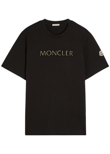 Logo cotton T-shirt by MONCLER