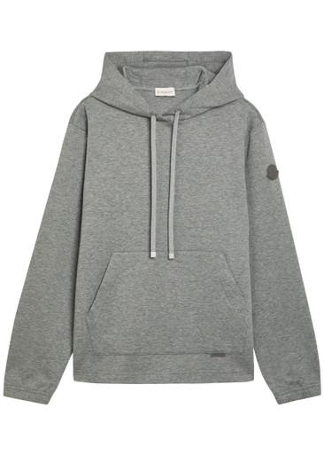 Logo cotton-blend sweatshirt by MONCLER