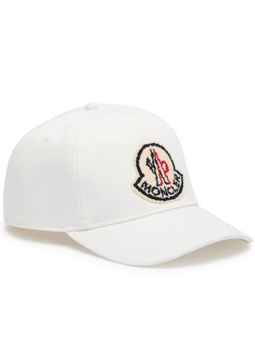 Logo cotton cap by MONCLER