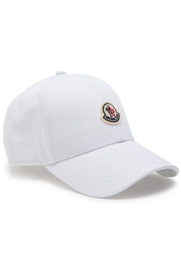 Logo cotton cap by MONCLER