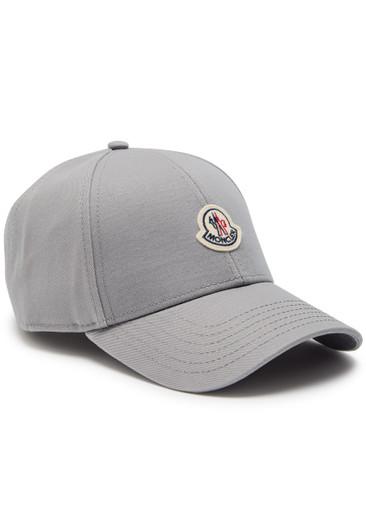 Logo cotton cap by MONCLER