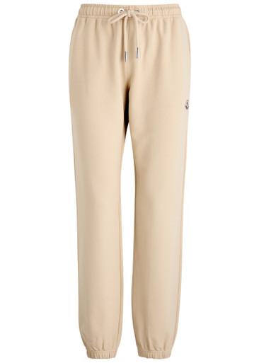 Logo cotton sweatpants by MONCLER