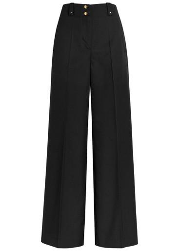 Logo-embellished woven trousers by MONCLER