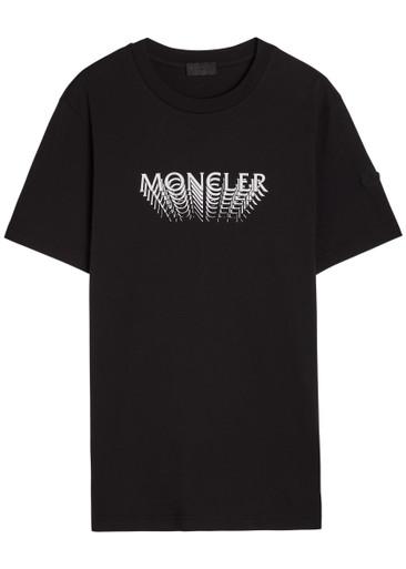 Logo-print cotton T-shirt by MONCLER