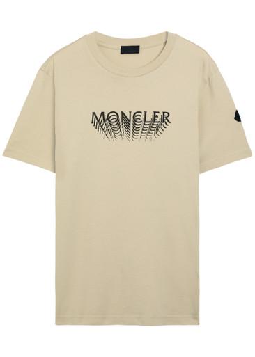 Logo-print cotton T-shirt by MONCLER