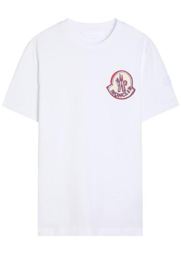 Logo-print cotton T-shirt by MONCLER
