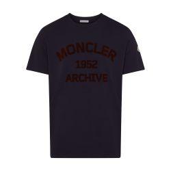 Logo printed short-sleeved t-shirt by MONCLER