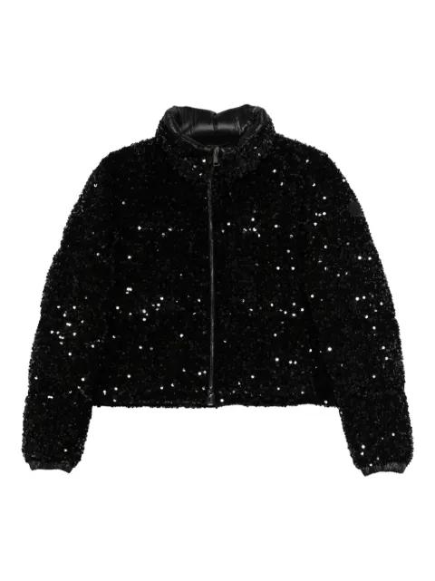 Louvi sequin-embellished jacket by MONCLER