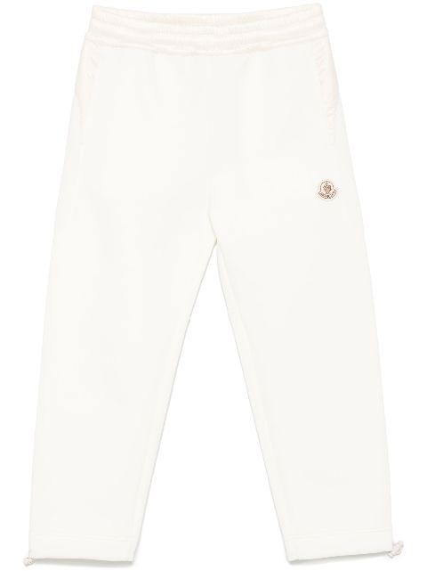 Lunar New Year patch track pants by MONCLER