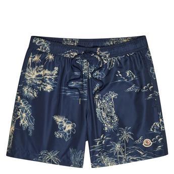 MON PRINT HAWAII SWIMSHORT by MONCLER