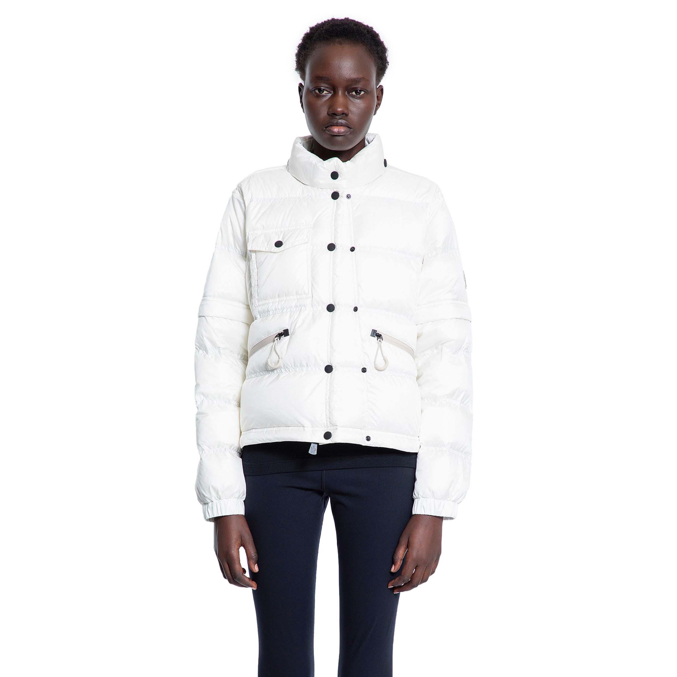 MONCLER GRENOBLE WOMAN WHITE JACKETS by MONCLER